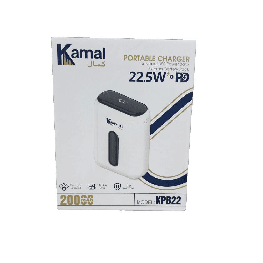 20000mAh Kamal Power Bank KPB22