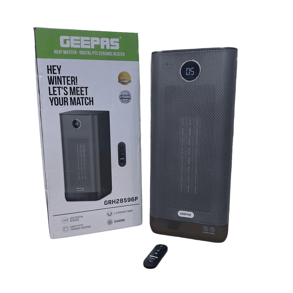 Geepas Heat Master Digital PTC Ceramic Heater 28596