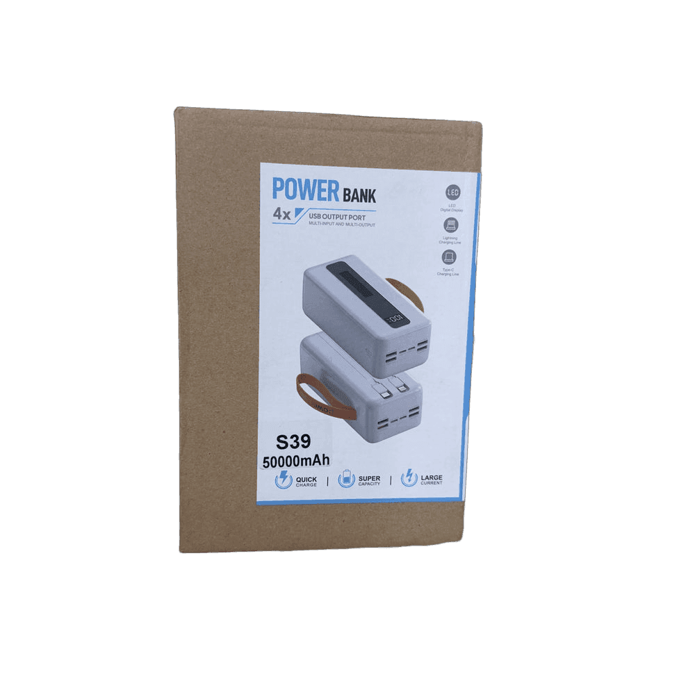 Fast Charging Power Bank S39