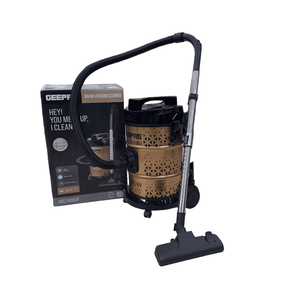 Geepas 30L Drum Vacuum Cleaner 19063