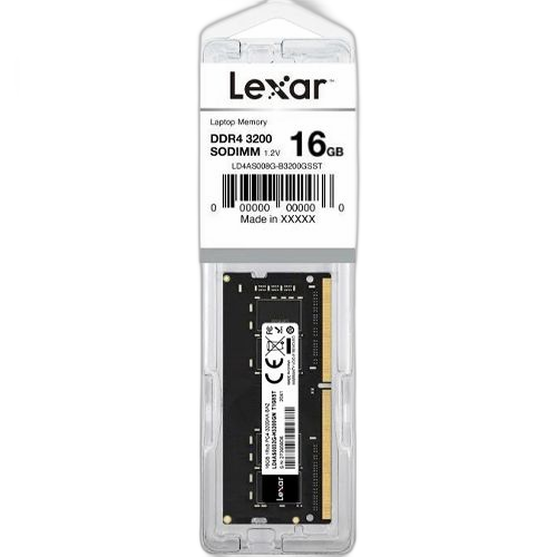 Lexar 16GB DDR4 3200MHz Laptop RAM (SODIMM)