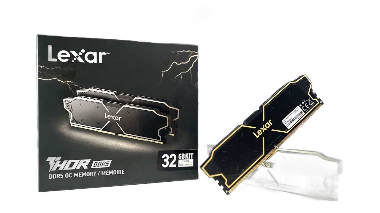 Lexar THOR 32GB (2×16GB) DDR5 6000MHz Desktop RAM
