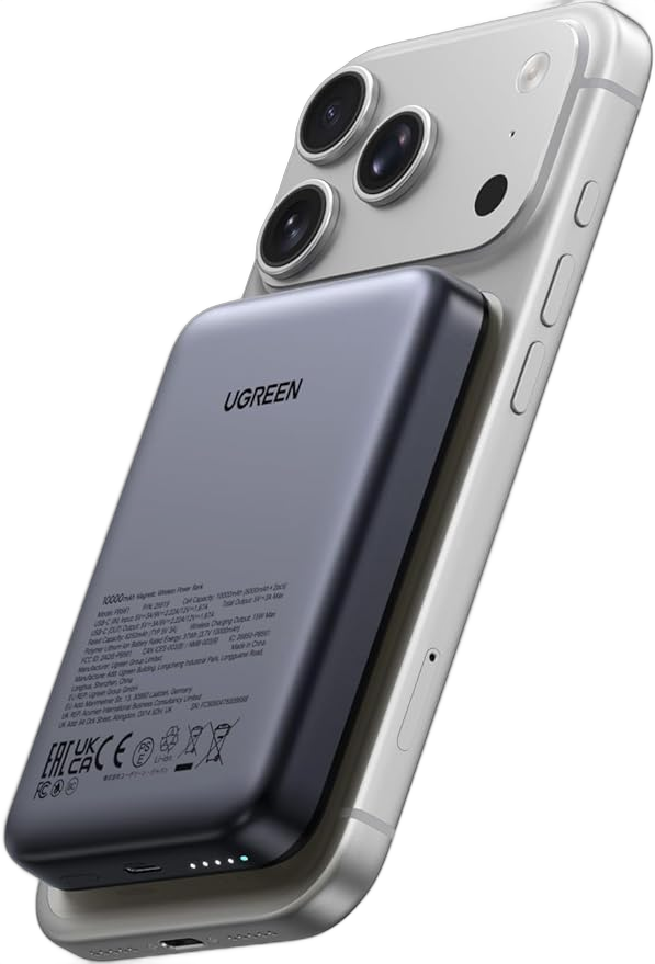 UGREEN 10000mAh Magnetic Wireless Power Bank (PB561)
