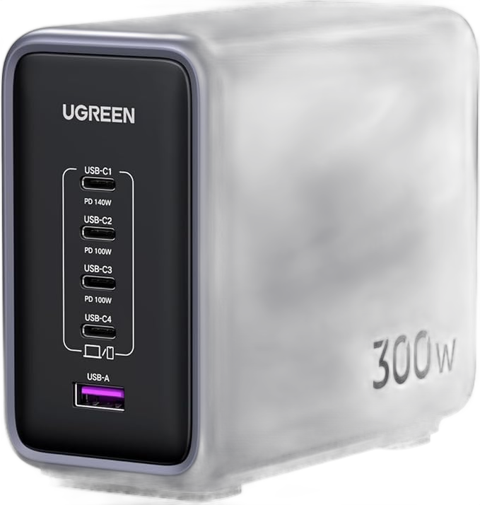 UGREEN Nexode 300W 5-Port PD GaN Fast Charger UK