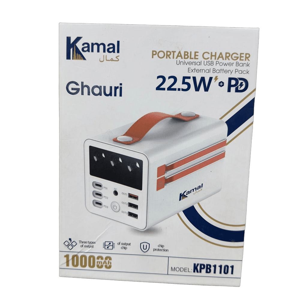 100000mAH Ghauri Camping Power Bank KPB1101