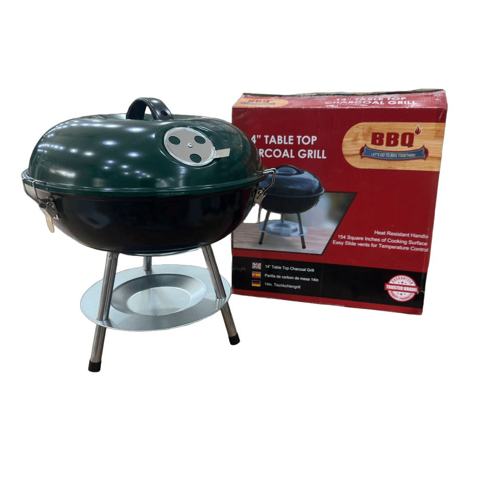 14inch Table Top Charcoal BBQ Grill
