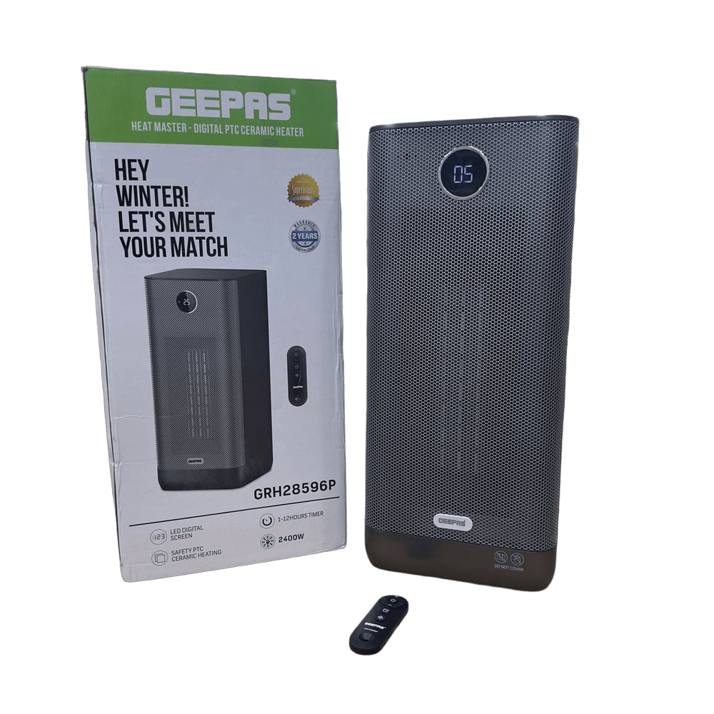 Geepas Heat Master Digital PTC Ceramic Heater 28596