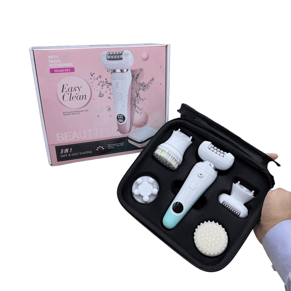 5 in 1 Washable Ladies Epilator Kit 663