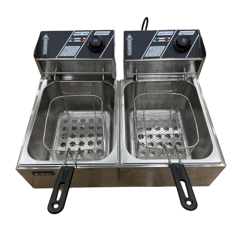 Double Avinas 6.8L+6.8L Deep Fryer AV-668y