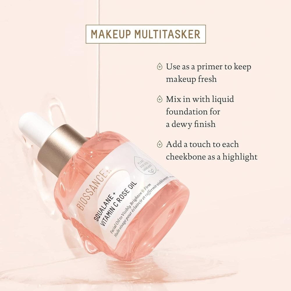 Biossance Squalane+Vitamin C Rose Oil 30ml