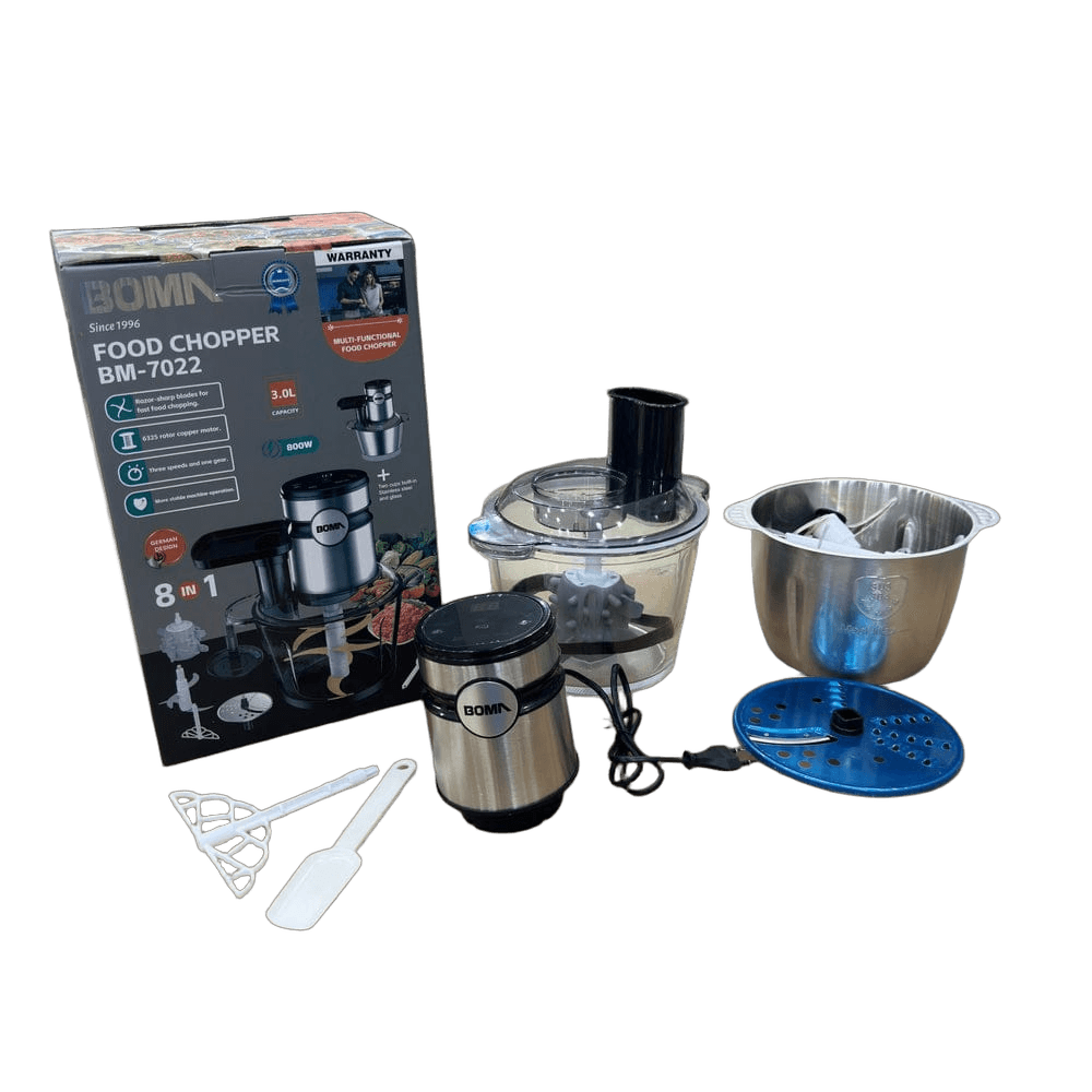 Boma 8 in 1 Digital Food Chopper 3L BM-7022