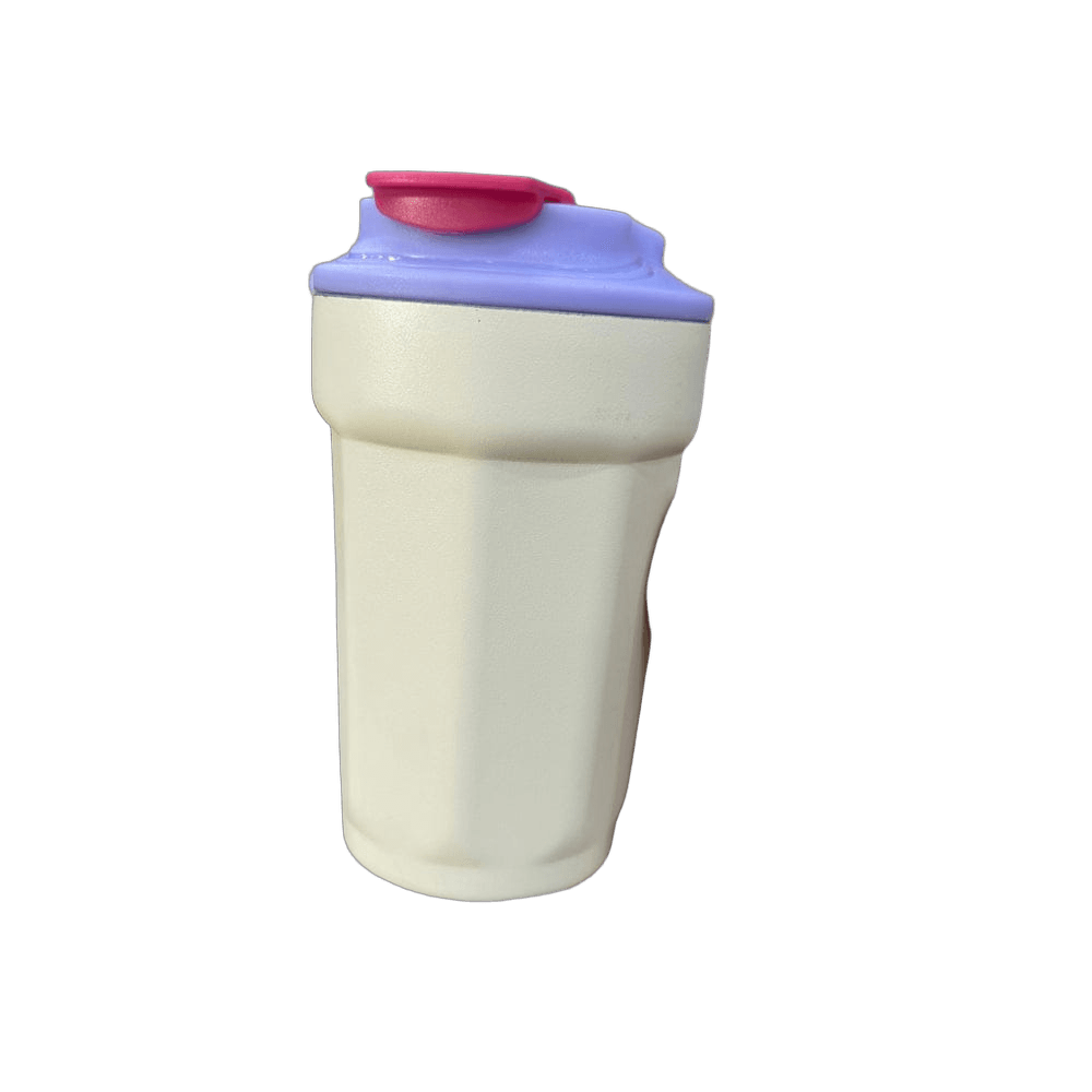 Sipper Style Flip-Top Lid Coffee Mug with Carry Strap