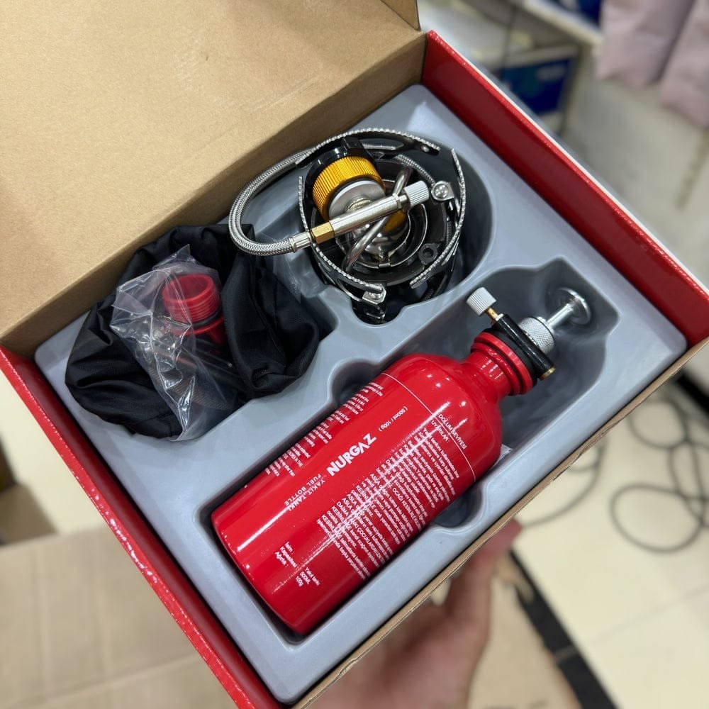 NURGAZ Multi-Fuel Camping Stove