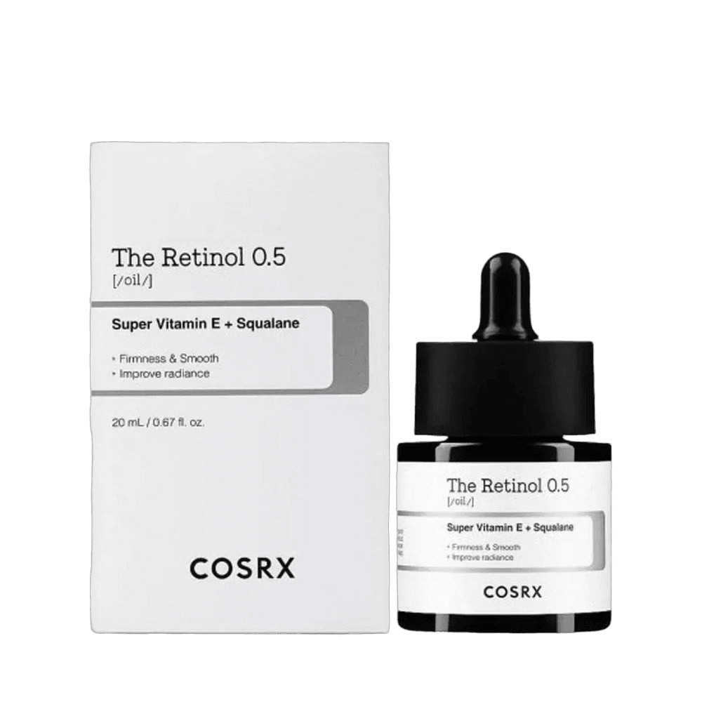 Cosrx The Retinol 0.5 Oil Super Vitamin E + Squalane 20ml