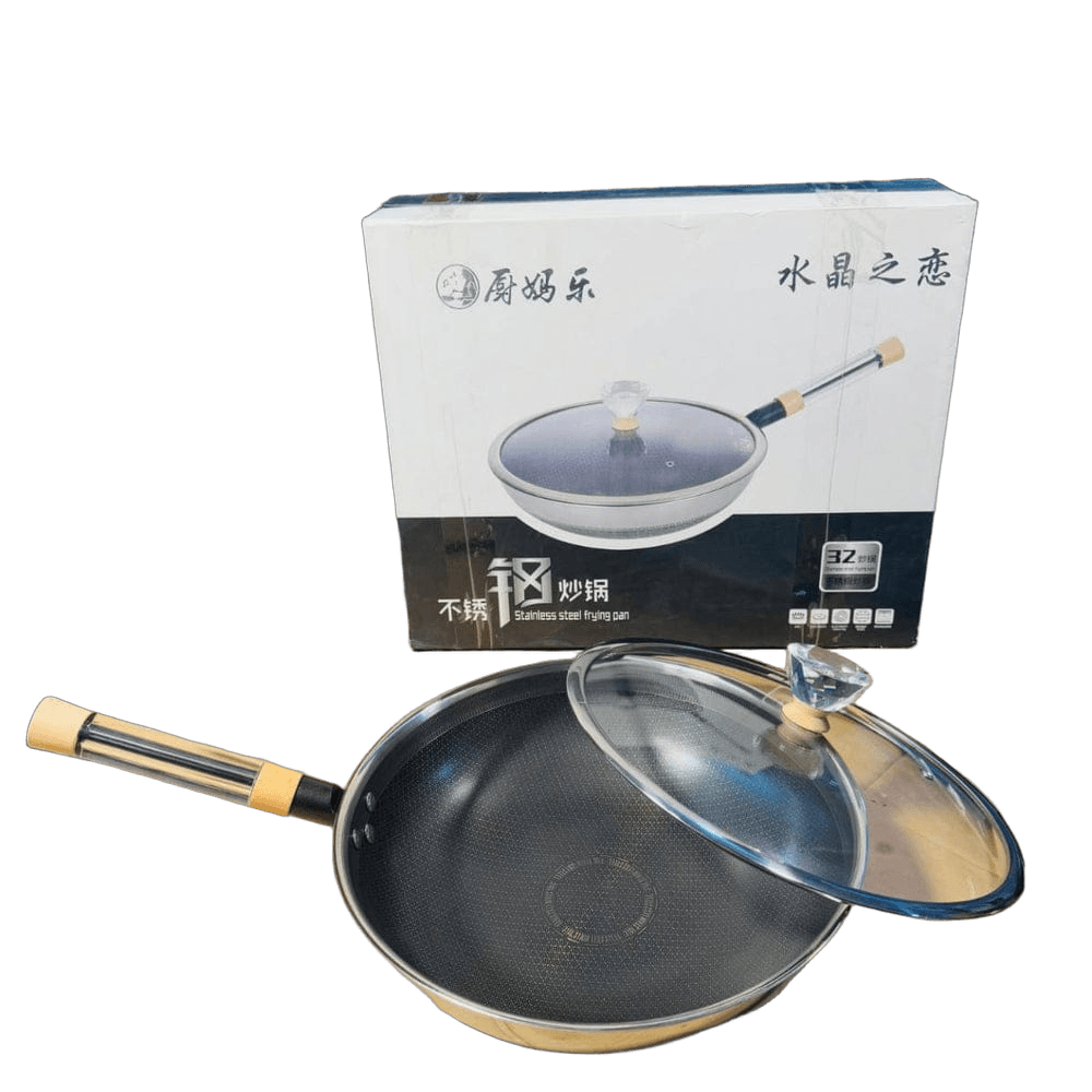 Crystal HoneyComb Laser Coated Deep Pan 34cm