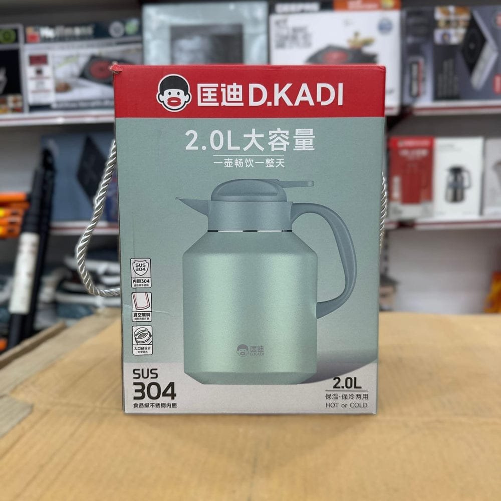 Dkadi Stainless Steel Hot & cold Thermos 2L 9070
