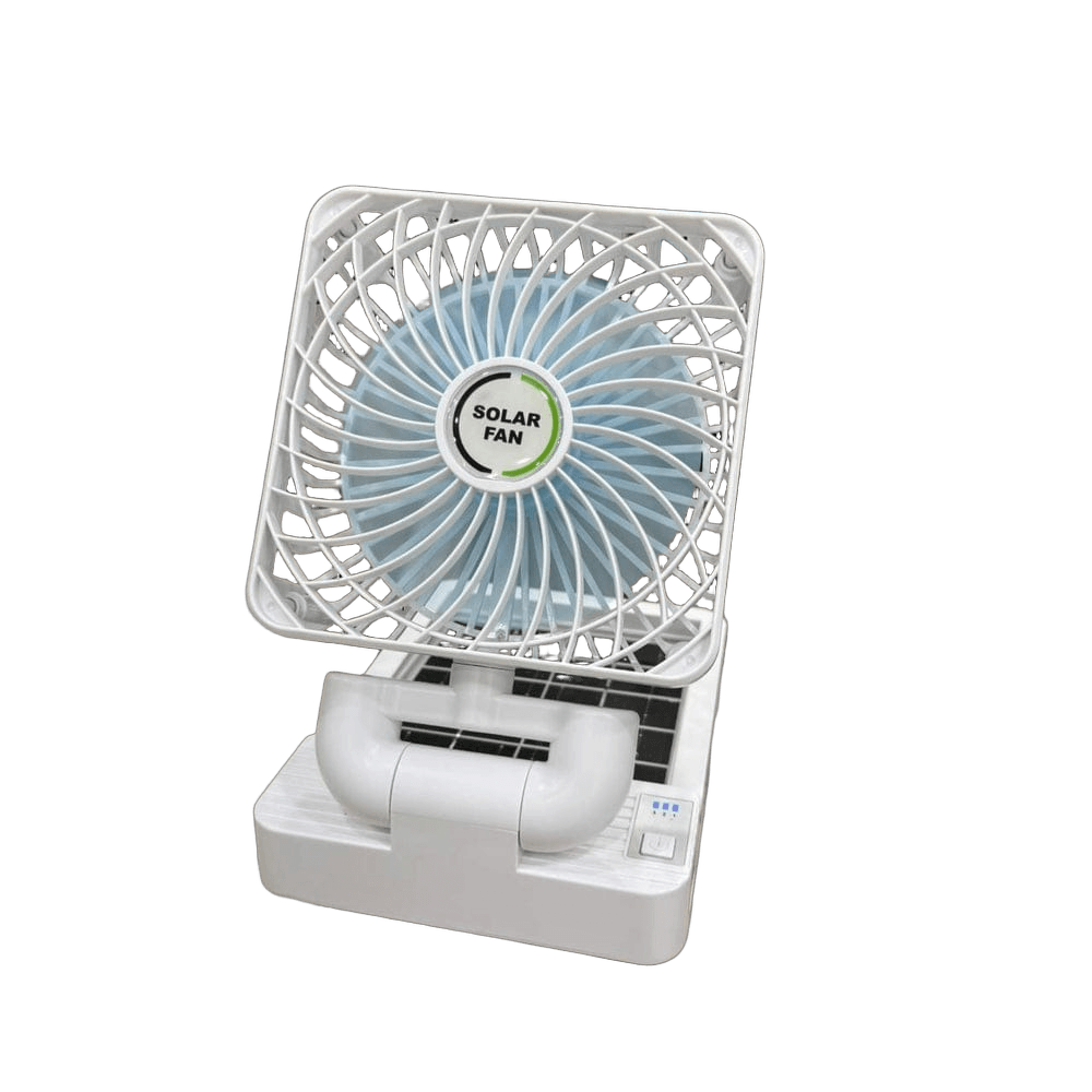 Foldable Solar Rechargeable 
Fan 666