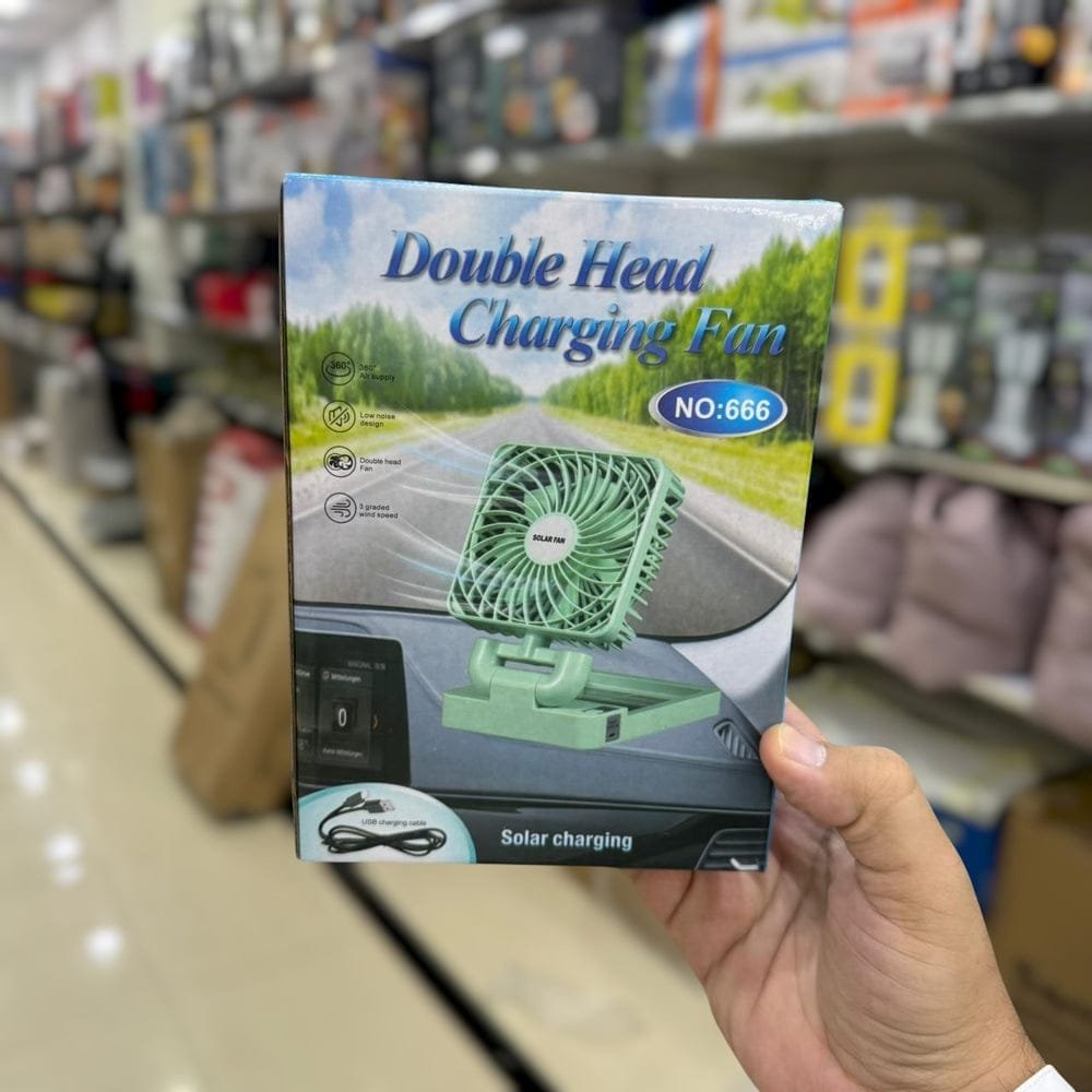 Foldable Solar Rechargeable
Fan 666