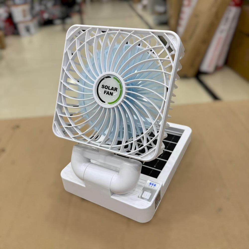 Foldable Solar Rechargeable
Fan 666