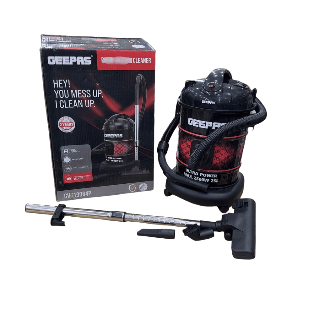 Geepas 2 in 1 Vacuum Cleaner 25L 19064