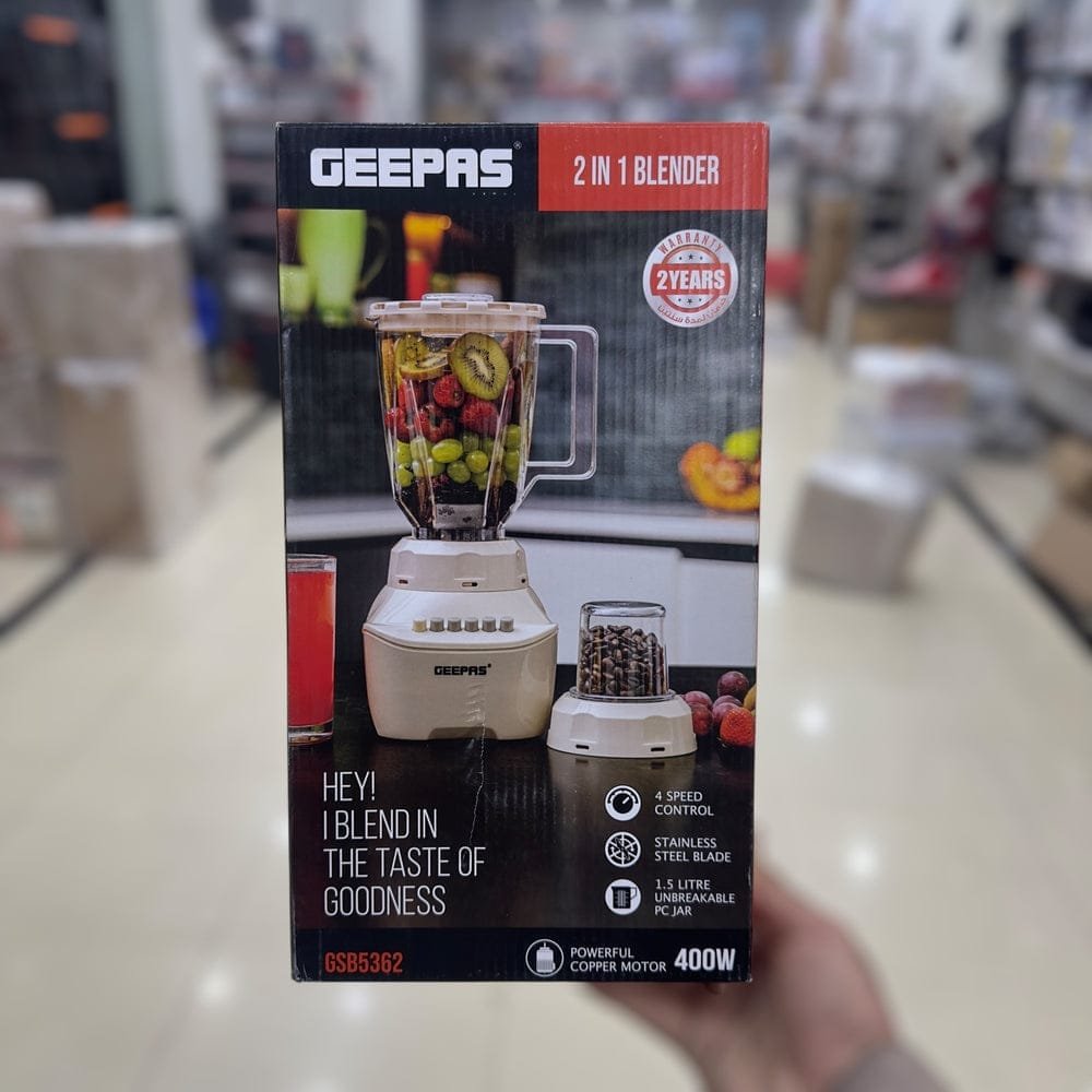 Geepas 2 in 1 Blender 5362
